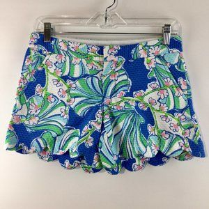 Lilly Pulitzer NWT buttercup blue coasting shorts